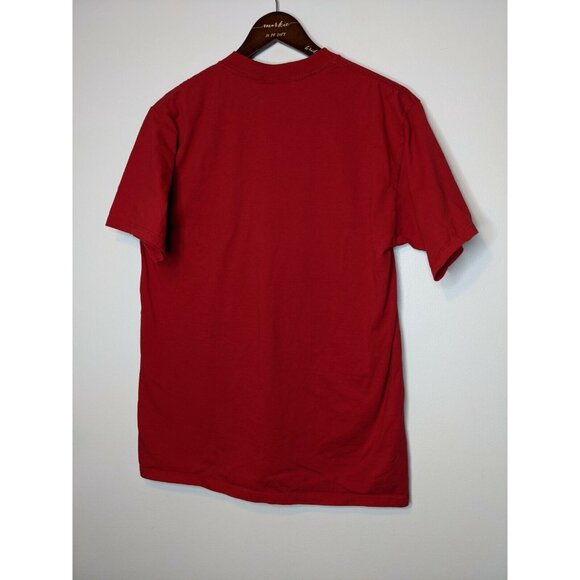 Mickey Mouse Las Vegas Red Gold Large T Shirt USA Minor Wear 90s - Picture 4 of 7